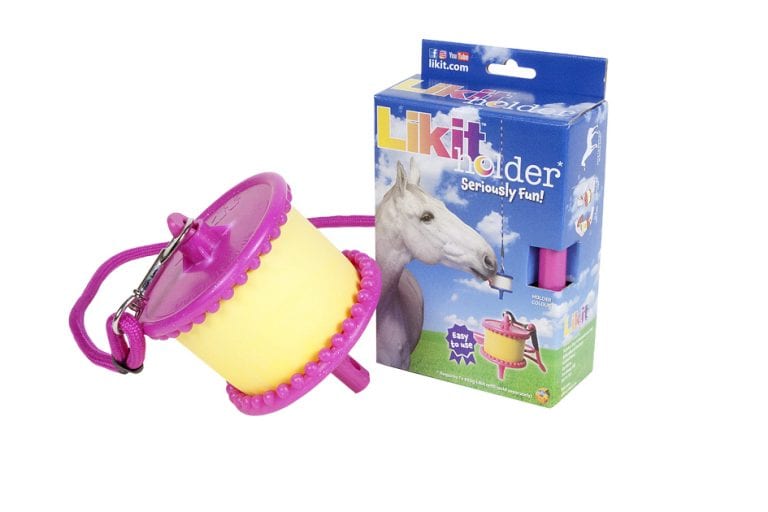 Likit Holder Likit Horse Treat & Toy Equine Boredom Relief